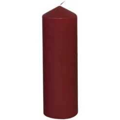 Steinhart Kerze »glatte Ware«, Altrot, Einfarbig, 1 Stück