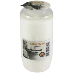 Bolsius Grablicht »Grablichte«, Weiß