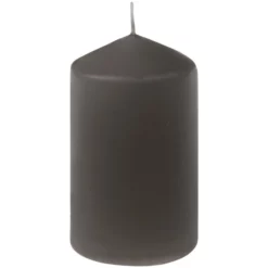 Steinhart Kerze »glatte Ware«, Grau, Einfarbig, 1 Stück