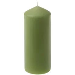 CASAYA Kerze »glatte Ware«, Grün, Einfarbig, 1 Stück