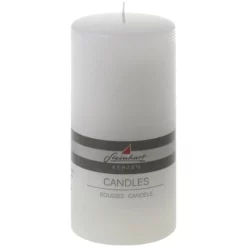 Steinhart Kerze »Raureif«, Weiß, Rustikal/einfarbig, 1 Stück