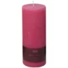 CASAYA Kerze »Raureif«, Fuchsia, Rustikal/einfarbig, 1 Stück