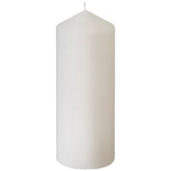 Steinhart Kerze »glatte Ware«, Weiß, Einfarbig, 1 Stück