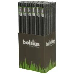 Bolsius Fackel, Grau, 2 Stück