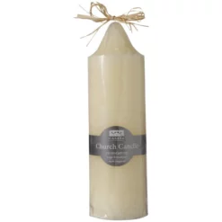 CASAYA Stumpenkerze »Church Candle «, Creme, Einfarbig