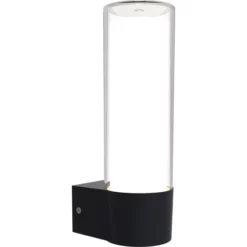 LUTEC LED-Außenwandleuchte »Dropa«, Anthrazit, Inkl. Leuchtmittel, Breite: 8,2 Cm