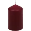CASAYA Stumpenkerze, Altrot, Getaucht, 1 Kerze Stück