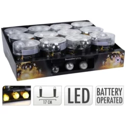 Koopmann Lichterkette, 10 Lichter, Warmweiß