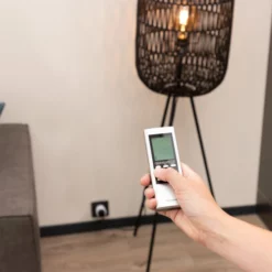 SMARTWARES Funkschalter-Fernbedienung, Graumetallic, Inkl. Batterien -Leuchten Verkaufsladen unnamed file 9048