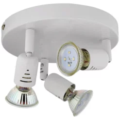 BRILLIANT LED-Spotrondell »Loona«, GU10, Inkl. Leuchtmittel In Warmweiß