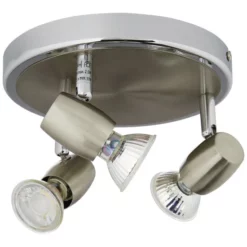 BRILLIANT LED-Rondellleuchte »Wesley«, GU10, Inkl. Leuchtmittel In Warmweiß