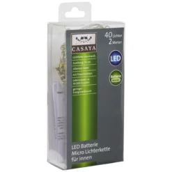CASAYA LED-Lichterkette »Micro«, 40 Lichter, Warmweiß -Leuchten Verkaufsladen unnamed file 9089