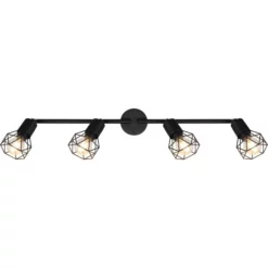 GLOBO Strahler »XARA«, 4-flammig, Metall, Schwarz 13 GLOBO Strahler »XARA«, 4-flammig, Metall, Schwarz -Leuchten Verkaufsladen unnamed file 9193