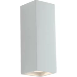 LUCE DESIGN Wandleuchte »Foster«, Gips, Weiß