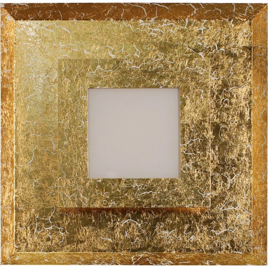 LUCE DESIGN LED-Wand- Und Deckenleuchte »Window«, Goldfarben, Inkl. Leuchtmittel, Breite: 39 Cm 1 LUCE DESIGN LED-Wand- Und Deckenleuchte »Window«, Goldfarben, Inkl. Leuchtmittel, Breite: 39 Cm