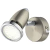 CASAYA LED-Spotstrahler »BARROSO«, IP Chrom/nickel Matt, 3W, 240LM, 3000 K