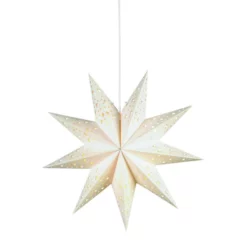 Markslöjd Leuchtstern »SOLVALLA«, Weiß, ø 45 Cm, Inkl. Zuleitung 350 Cm Mit EIN/ AUS- Schalter,E14, 230V