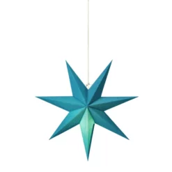 Markslöjd Leuchtstern »SOPHIE«, Türkis, ø 45 Cm, Inkl. Zuleitung 350 Cm Mit EIN/ AUS- Schalter,E14, 230V