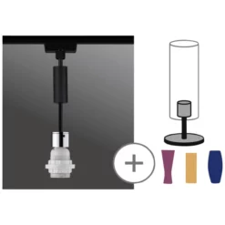 PAULMANN Pendelleuchte »Urail 2Easy«, BxHxL: 1 X 135 X 1cm, Schwarz -Leuchten Verkaufsladen unnamed file 95