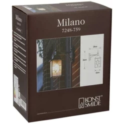 KONSTSMIDE Außenwandleuchte »Milano«, 75 W -Leuchten Verkaufsladen unnamed file 974