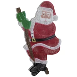 KONSTSMIDE LED-Fensterbild, Weihnachtsmann, Kunststoff, Weiß/rot/schwarz/grün -Leuchten Verkaufsladen unnamed file 9909