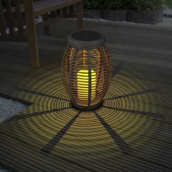 LED-Solarleuchte, Oval, Taupe -Leuchten Verkaufsladen unnamed file 9926