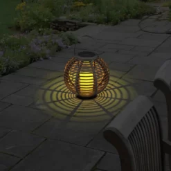 LED-Solarleuchte, Rund, Taupe -Leuchten Verkaufsladen unnamed file 9928