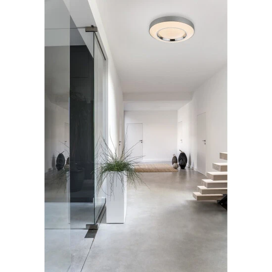 GLOBO LED-Wandleuchte »DECKENLEUCHTE METALL GRAU, 1XLED«, Dimmbar, Inkl. Leuchtmittel 1 GLOBO LED-Wandleuchte »DECKENLEUCHTE METALL GRAU, 1XLED«, Dimmbar, Inkl. Leuchtmittel